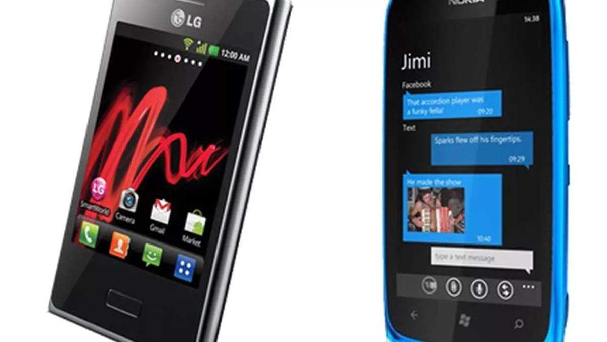New Nokia Lumia and LG Optimus announced