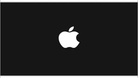 Apple logo black 7
