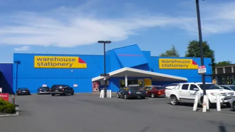 Warehouse stationery building