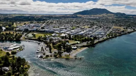 Taupo town centre