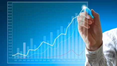 Graph increased share