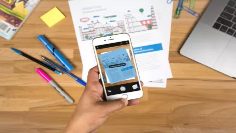 Adobe scan capture screen ios