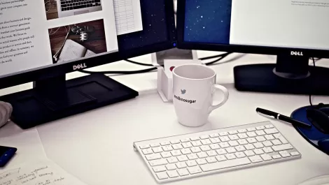 Cup mug desk office