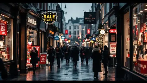 UK Super Saturday footfall drops as shoppers hold off