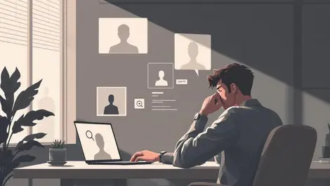 Genz professional ai hiring slowdown online reputation checks