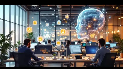 Modern office ai workflows chat support automating it hr tasks